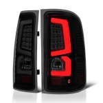 2011 GMC Sierra 2500HD Black Smoke LED Tail Lights Tube 2011 GMC Sierra 2500HD Black Smoke LED Tail Lights Tube