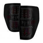 2010 Ford F150 Smoked Tube LED Tail Lights 2010 Ford F150 Smoked Tube LED Tail Lights
