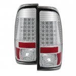2008 Ford F450 Super Duty Chrome LED Tail Lights 2008 Ford F450 Super Duty Chrome LED Tail Lights