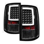 Dodge Ram 2500 2010-2018 Black LED Tail Lights Tube Dodge Ram 2500 2010-2018 Black LED Tail Lights Tube