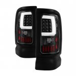 1997 Dodge Ram Black Tube LED Tail Lights