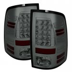 2013 Dodge Ram 3500 Smoked LED Tail Lights 2013 Dodge Ram 3500 Smoked LED Tail Lights