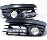 2004 VW Golf Black Fog Light Sport Grille with LED DRL 2004 VW Golf Black Fog Light Sport Grille with LED DRL