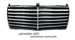 Mercedes Benz E Class 1986-1993 Chrome and Black Avantgarde Grille