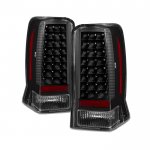 Cadillac Escalade 2002-2006 Black LED Tail Lights