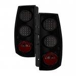 2013 GMC Yukon Black Smoked LED Tail Lights 2013 GMC Yukon Black Smoked LED Tail Lights