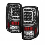 2000 GMC Yukon XL Black Custom LED Tail Lights