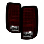 2005 Chevy Tahoe Red Tinted LED Tail Lights