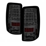 2004 Chevy Suburban Smoked Custom LED Tail Lights