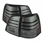 2009 Toyota Land Cruiser Smoked LED Tail Lights