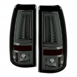 1999 GMC Sierra Smoked LED Tail Lights Tube