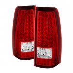 2000 Chevy Silverado 3500 LED Tail Lights C-DRL