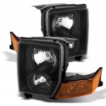Jeep Commander 2006-2010 Black Headlights Jeep Commander 2006-2010 Black Headlights