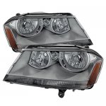 Dodge Avenger 2008-2014 Smoked Headlights