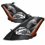 Nissan Murano 2003-2007 Black Headlights