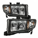 Honda Ridgeline 2006-2014 Black Headlights