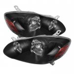 Toyota Corolla 2003-2008 Black Euro Headlights