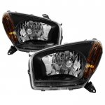Toyota RAV4 2001-2003 Black Headlights