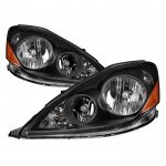 Toyota Sienna 2006-2010 Black Headlights
