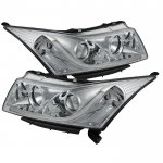 2012 Chevy Cruze Projector Headlights Halo LED Strip