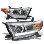 Toyota Highlander 2011-2013 Projector Headlights LED DRL Toyota Highlander 2011-2013 Projector Headlights LED DRL