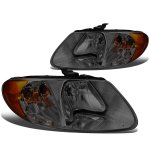 Dodge Grand Caravan 2001-2007 Smoked Euro Headlights