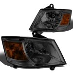 Dodge Caravan 2001-2007 Smoked Headlights