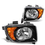 Honda Element 2007-2008 Black Headlights