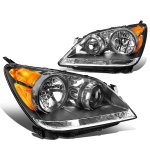 Honda Odyssey 2008-2010 Black Headlights