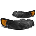 2002 Lincoln Town Car Smoked Headlights