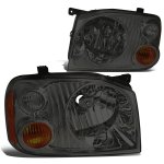 2001 Nissan Frontier Smoked Headlights