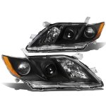 Toyota Camry 2007-2009 Black Projector Headlights