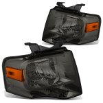 2013 Ford Expedition Smoked Headlights