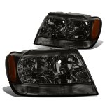 2000 Jeep Grand Cherokee Smoked Headlights
