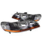 Honda Accord 1998-2002 Headlights Black
