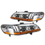Honda Accord 1998-2002 Headlights Chrome