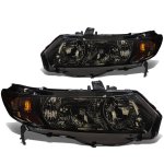 2009 Honda Civic Coupe Smoked Headlights