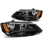 VW Jetta 2011-2018 Black Headlights VW Jetta 2011-2018 Black Headlights