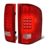 2007 Chevy Silverado 3500HD LED Tail Lights Red C-Tube