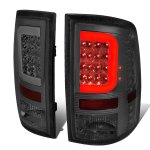 2013 Dodge Ram 3500 Smoked LED Tail Lights C-Tube