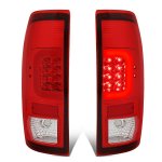 2008 Ford F250 Super Duty Red LED Tail Lights C-Tube 2008 Ford F250 Super Duty Red LED Tail Lights C-Tube