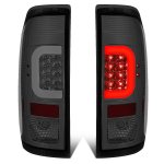2012 Ford F550 Super Duty Smoked LED Tail Lights C-Tube 2012 Ford F550 Super Duty Smoked LED Tail Lights C-Tube