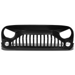 Jeep Wrangler 2007-2017 Black Front Grille