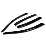 2011 Hyundai Genesis Sedan Tinted Side Window Visors Deflectors