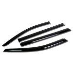2010 Chrysler Town and Country Tinted Side Window Visors Deflectors