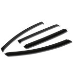 Toyota Yaris Hatchback 2012-2017 Tinted Side Window Visors Deflectors