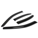 VW Jetta 2011-2016 Sedan Tinted Side Window Visors Deflectors