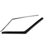 Mini Cooper 2002-2006 Coupe Tinted Side Window Visors Deflectors