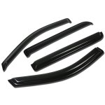 2004 Ford F150 SuperCrew Tinted Side Window Visors Deflectors