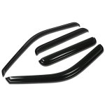 Ford F450 Super Duty 1999-2015 Crew Cab Tinted Side Window Visors Deflectors Ford F450 Super Duty 1999-2015 Crew Cab Tinted Side Window Visors Deflectors